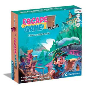 JEU SOCIÉTÉ - PLATEAU CLEMENTONI - Escape Game Deluxe - Edition spéciale