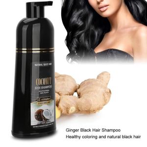 SHAMPOING YAPP Shampoing - 500 ml shampooing rapide cheveux noirs colorant capillaire coloration nourrissant shampooing noix de coco gi A9