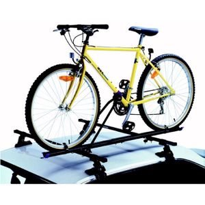 Rail porte-vélo avec barre de maintien et sangles de roue - Porte-vélos -  Achat moins cher