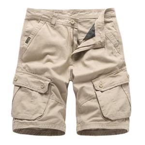 SHORT Cargo Shorts Hommes Cool Vente Chaude Coton Casual Pantalon Court vd0222fot15nd Kaki