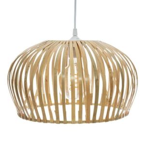 Luminaires Eclairage Lustres Vintage E27 Lustre Main En Bambou En Osier De Rotin Vague Lampes Pendentif Luminaire Rustique Japonais Hauteur Reglable Lampe Suspension Maison Interieur Salle Manger Cafe Plafonnier Lamps 65cm