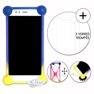 K-S-Trade/® Pare-Chocs pour Fairphone Fairphone 3 Silicone Bumper T/él/éphone Portable Protection Housse Casque TPU Softcase Protecteur Rose 1x