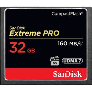 CARTE MÉMOIRE Carte memoire Compact Flash Extreme Pro 32GB - SAN