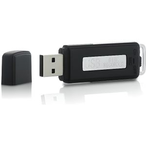 Système d'écoute Micro espion Clé USB noire 8GB