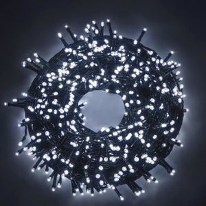 GUIRLANDE D'EXTÉRIEUR Guirlande Lumineuse 25m 500 LED Blanc Glace Extéri