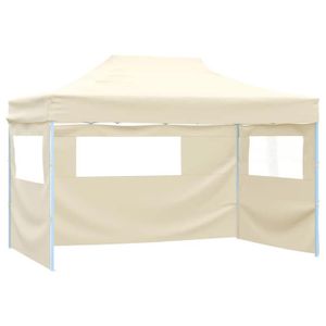 Tonnelle Jardin 3x4.5m Pliante Imperméable - Avec Moustiquaire Et Hauteur Réglable