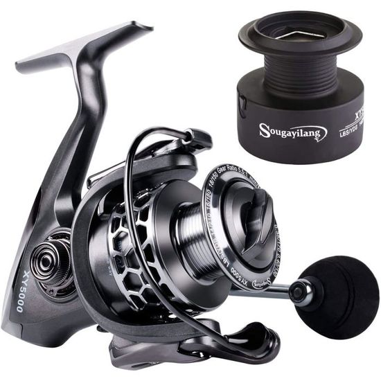 Moulinet De Pêche Dr.Fish Gryphon - Corps Graphite, 9+1 Roulements - Force 8,2 Kg - Taille 4000 - Eau Douce