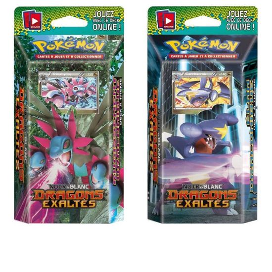 Starter Pokémon "Noir et Blanc" 6 Dragons Exaltés Cdiscount Jeux Jouets