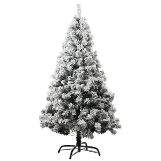 Sapin de Noël Artificiel en PVC Réutilisable,Spray Neige,Décoration Intérieure,Nouvel An,60 cm