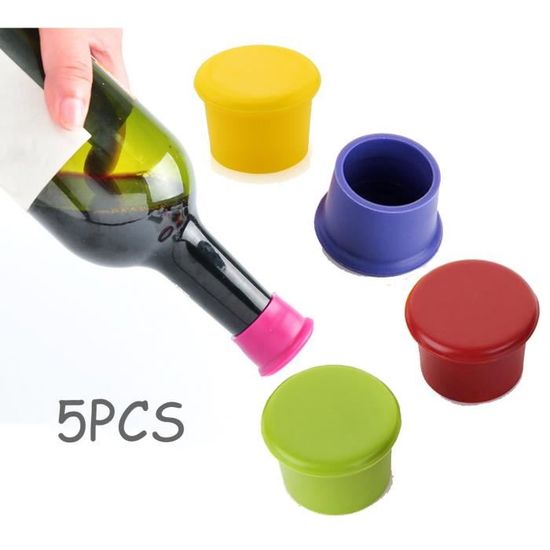 Bouchon De Bouteille De Vin - Bouchons De Bouteille De Vin En Silicone - Le Vin En Verre