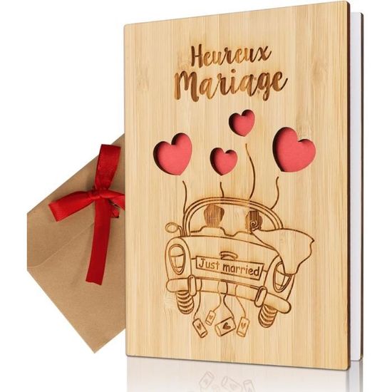 cartes de mariage heureux