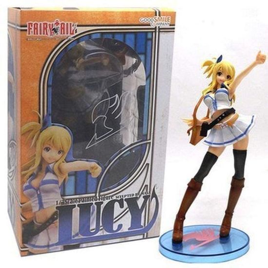 Figurine Lucy Heartfilia Fairy Tail En Jupe Verte - Neuf - Collection Anime Manga