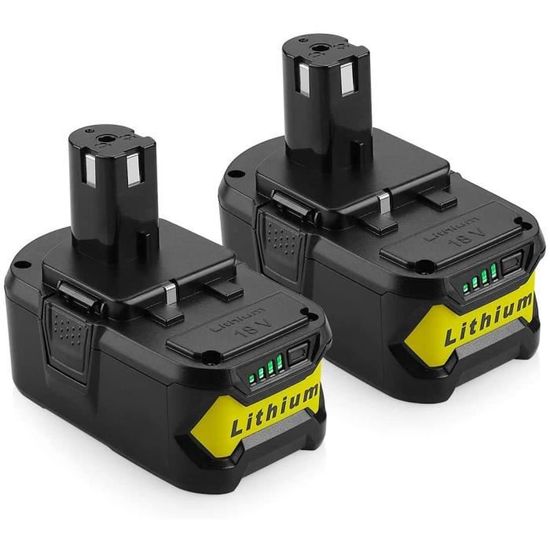 Batterie 21V 3000mAh Pour Outils Sans Fil - Tondeuse, Taille-haie, Tronçonneuse, Compatible Nombreux Appareils - 7