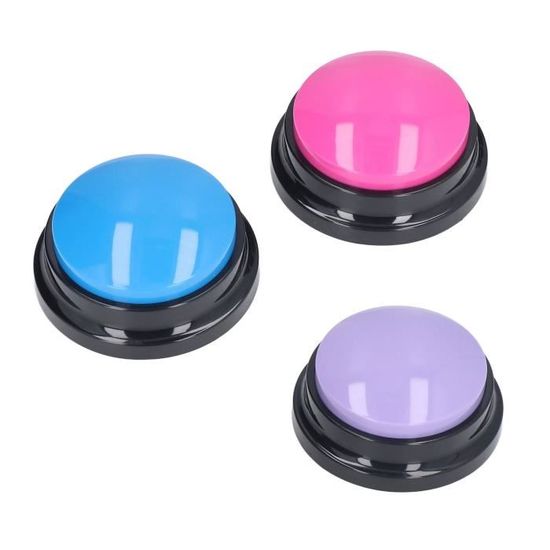 6 Boutons Parlants Pour Chien - Enregistrement Vocal 30 Secondes, Dressage Animal, Outil éducatif - 1