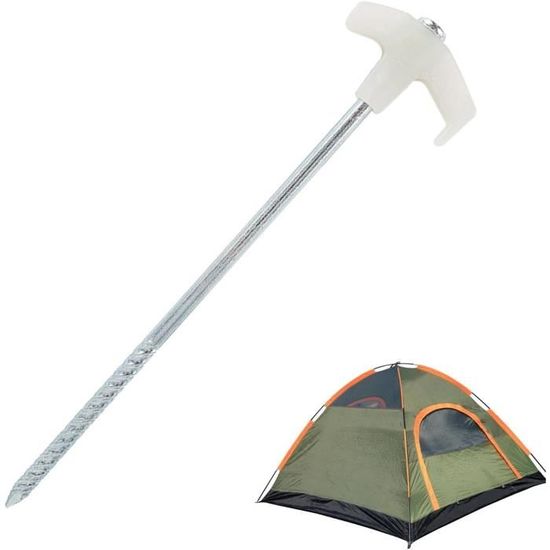 Fercery Lot De 12 Piquets D'armature De 40,6 Cm De Diamètre, Ancrages Au Sol Pour Peinture De Cuisson – Piquets De Tente Robustes – Ancrages De Piquets De Trampoline, Ancrages De Balançoire