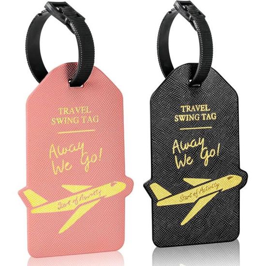 Étiquettes En Cuir, Accessoire Chic Pour Voyageurs