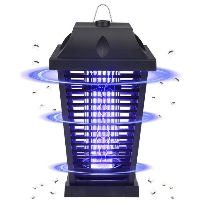 Lampe Anti-moustiques UV – Tueur D'insectes Silencieux Et Non Toxique – 4 Pièces – Pour Maison, Chambre, Cuisine – Sécurité Famille