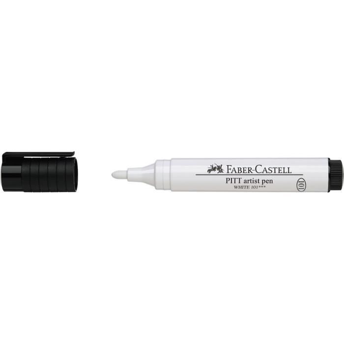 FABER-CASTELL Feutre PITT Pinceau blanc