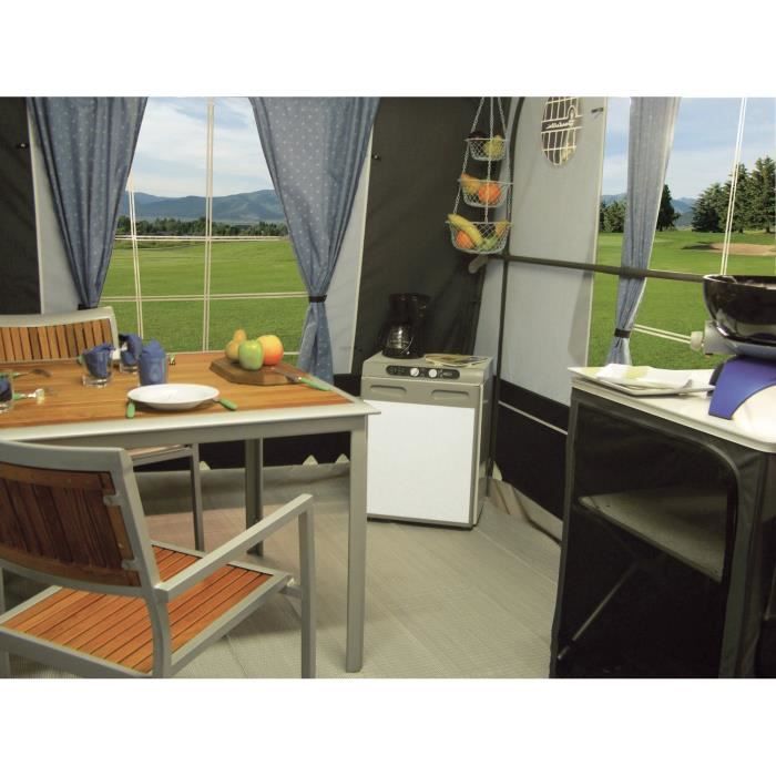 Tapis de sol PVC - 250 x 550 cm - Gris bleu