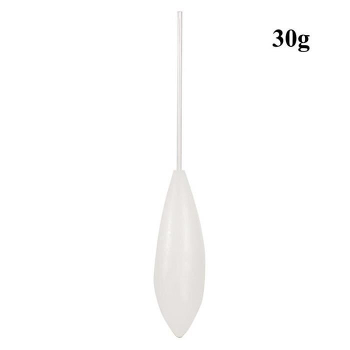 10 Flotteurs Pêche Bombe 3,5g - Acrylique Clair Pour Truite Et Bar