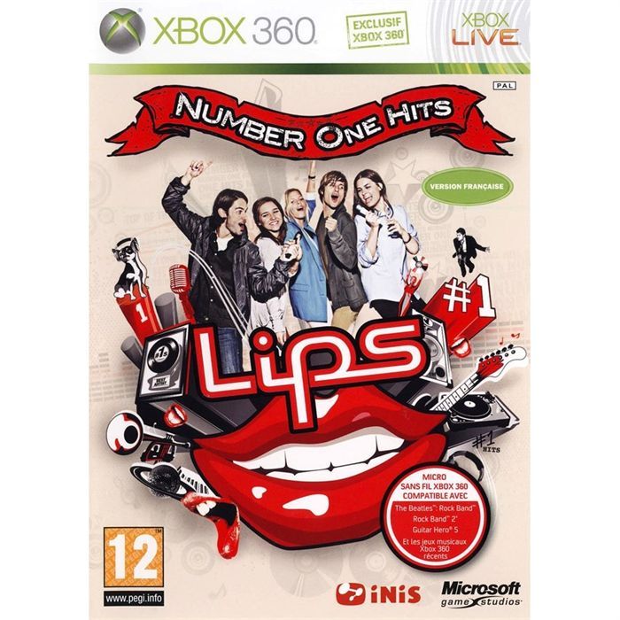 Lips: Number One Hits Xbox 360 - vue 2