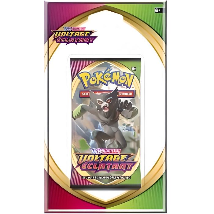 Accessoires de cartes - Pokémon Épée et Bouclier 04 -Voltage Éclatant- - Booster - Blister