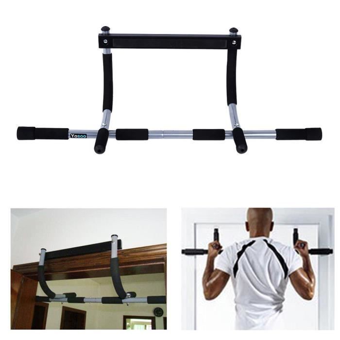 Barre Pull-Up Barre sur porte pour Pull-Upfitnes Charge max 100kg-TAM