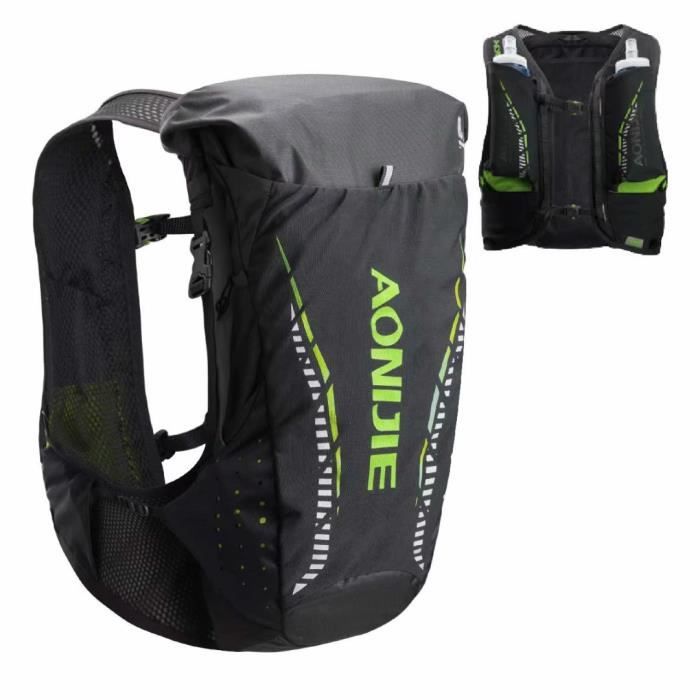 Veste d'hydratation 18L Ultra Trail Running Sac à Dos Pack Veste Marathon Veste De Course Coureur en Plein Air - Seul Gilet