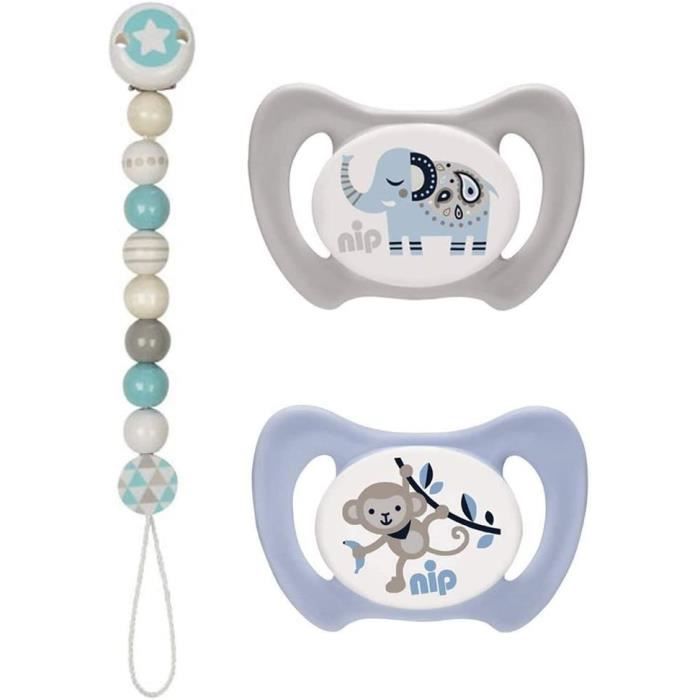 Sucettes Nip silicone Dental Tétine Sucette Miss Denti taille 3 – avec molaires Chen--à partir de 13 Mo +--La Première D 301495