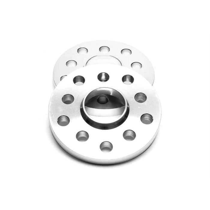 Cales Elargisseurs de voies 15 mm par cote / 30 mm par axe 5x100 / 5x112 pour Audi, Skoda, Seat, VW