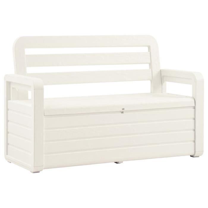 MEP544�� -Haute qualité - Banc de rangement de jardin Style Contemporain - Banc d’extérieur Banc de jardin Coffre de Jardin Ma3304