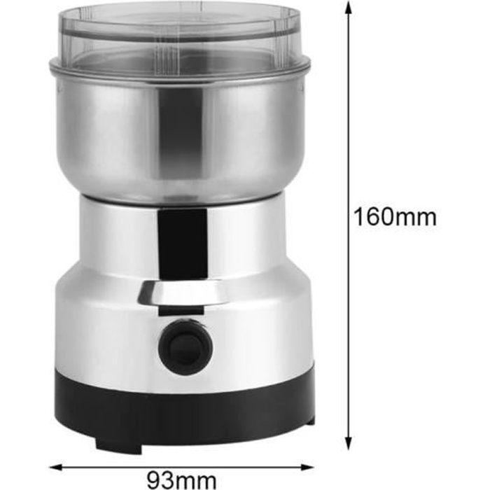 Moulin à Café Électrique/Broyeur café,épices 220V Moulin à Café électrique