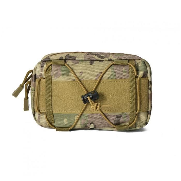 Sac de taille Sac multifonctionnel Bum sac banane Sac pour la randonnée Camping marche Camouflage