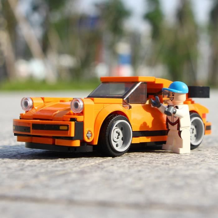 Sambo Racing enfants garçons célèbre Lego plug-in compatible modèle de voiture assemblage blocs de construction enfants garçons aime