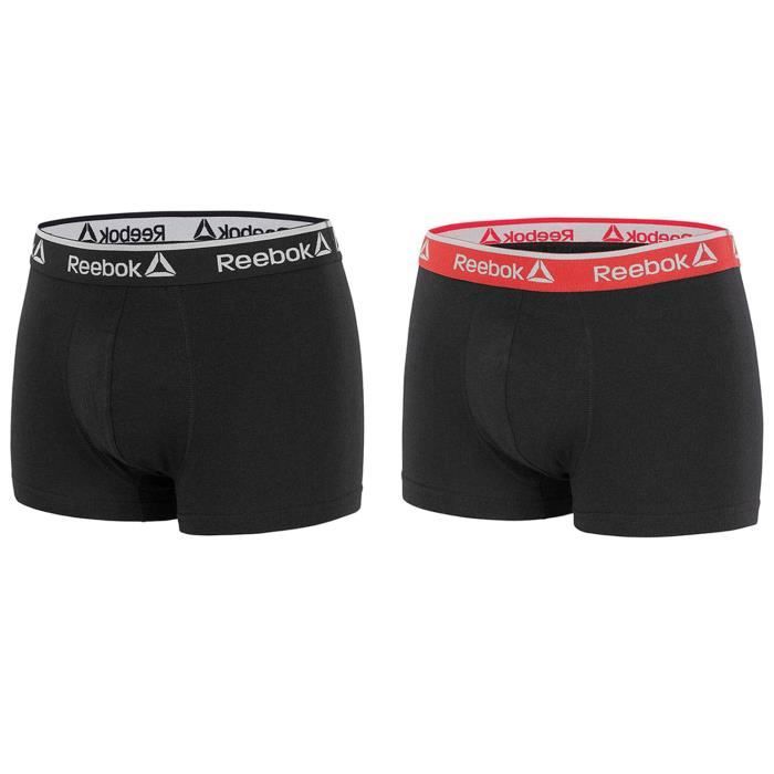 Pack 2 boxer REEBOK en noir pour homme
