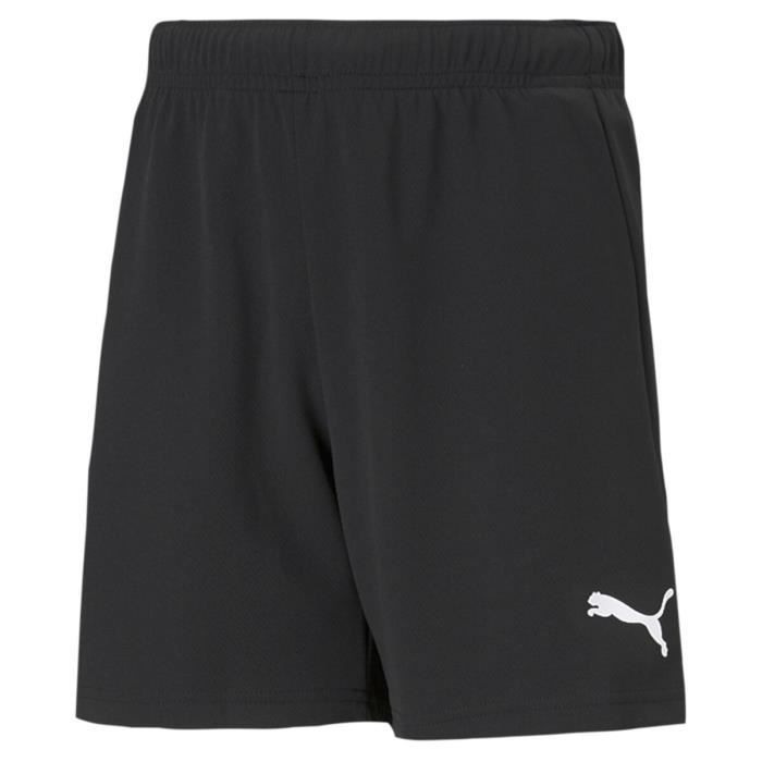 Short enfant Puma teamRISE - noir/blanc - 6 ans