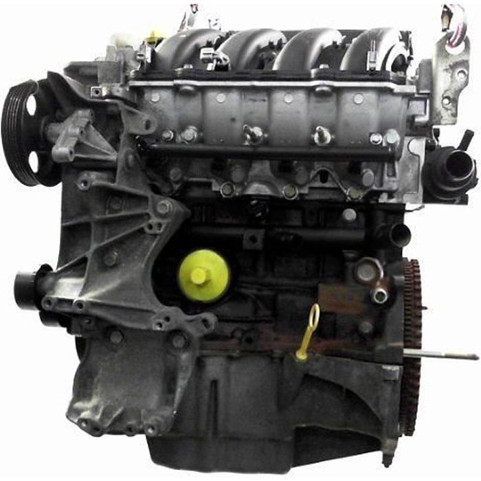 MOTEUR ESSENCE RENAULT CLIO II Phase 2 2001-2006 1.6 16V (BB01, BB0H, BB0T, BB14, BB1D, BB1R, BB2KL, BB3G... / 7701474702 / D1-494