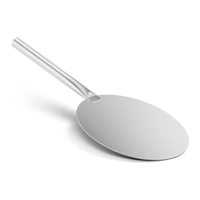 Pelle pour four à pizza professionnelle Royal Catering RCPS-600-300 (Longueur 60 cm, Ø 30 cm, Épaisseur 2 cm, 0,9 kg, Inox)