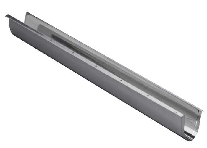 Goulotte INOX de protection 1ml largeur 60mm po...