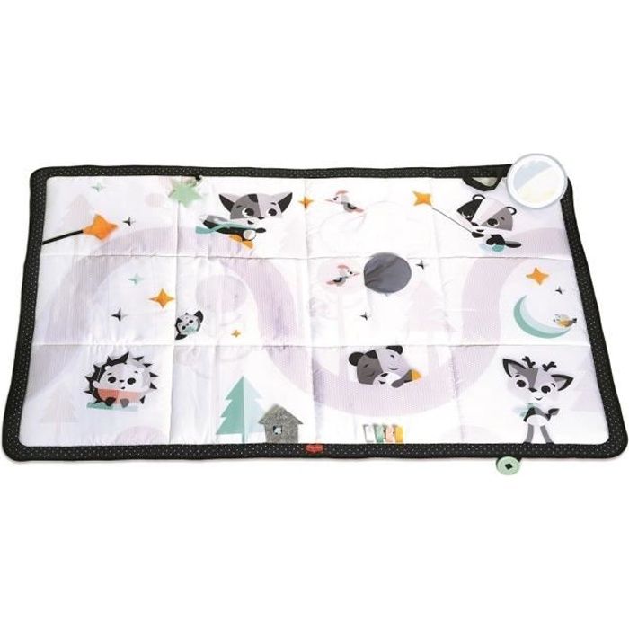 Tiny Love Tapis d'Eveil Géant Pour Bébé, Design, Dès la naissance, Collection Black & White, 150 x 100 cm