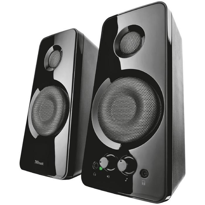 Trust Tytan Enceinte PC 2.0 36 Watt, Alimentation USB
