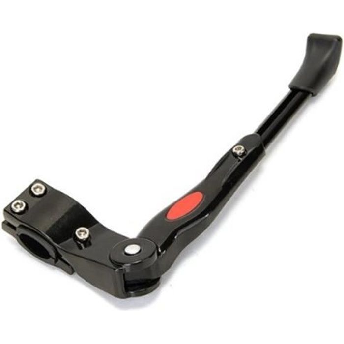 Béquille de Vélo Aluminium réglable Universal(Noir)