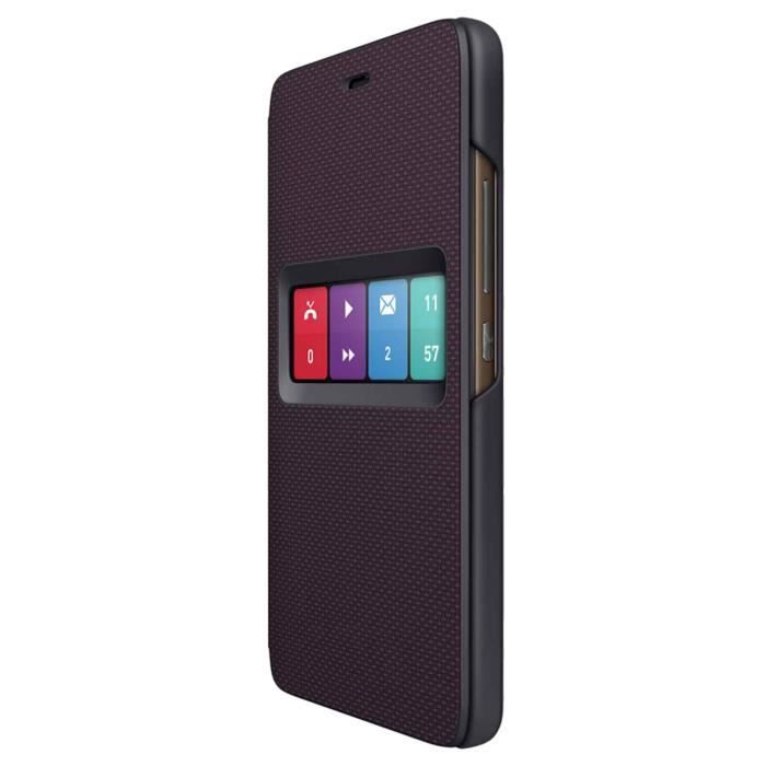 Housse Etui Smart Folio Wiboard Original Wiko U Feel Lite - Violet