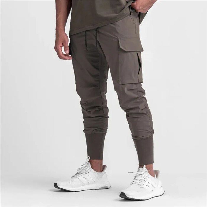 Survêtement Homme Fitness 2 Pièces – Legging & T-shirt Compression – Pour Gym, Yoga, Running – Confortable & Respirant