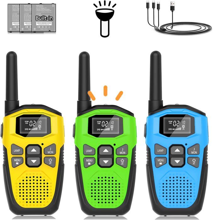 Ancien Talkie-Walkie MONT BLANC Vintage - Jouet Des Années 80/90 Dans Sa Boîte