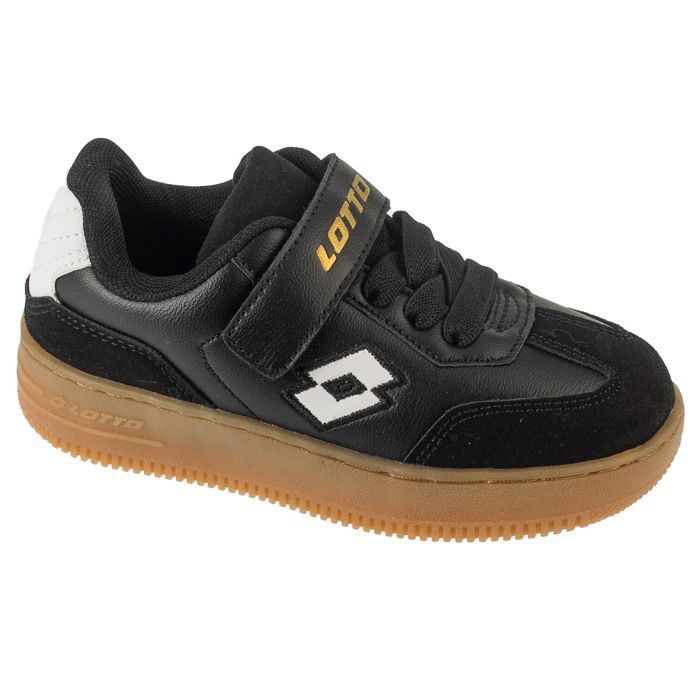 Lotto Chaussures de foot en salle - LOTTO - Makera K 2601250K-1110 - Noir - Tige synthétique - Pour garçon