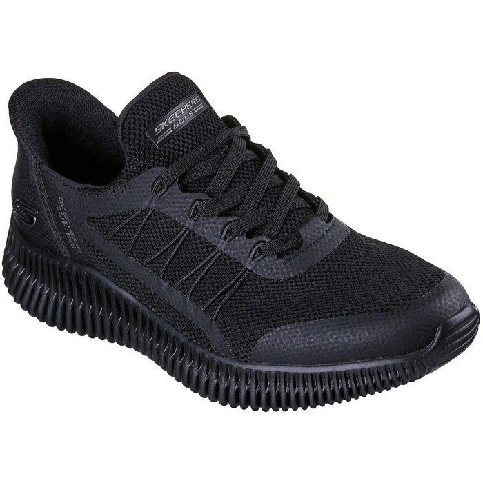 Skechers Baskets Skechers Bobs Geo Lite-fixed Edge Noir Homme