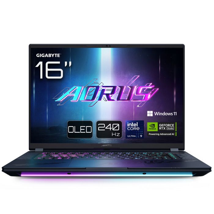 PC portable Gigabyte QHD+ OLED 240Hz/U9 275HX/5090/32G/2T/W11P