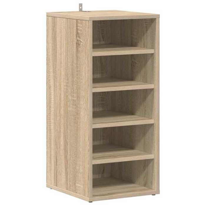 RUIG* CHIC Armoire à chaussures - KENNETH - Banc à chaussures/ envi 10 paires - Chêne Sonoma 31 5x35x70 cm Bois ingénierie58486