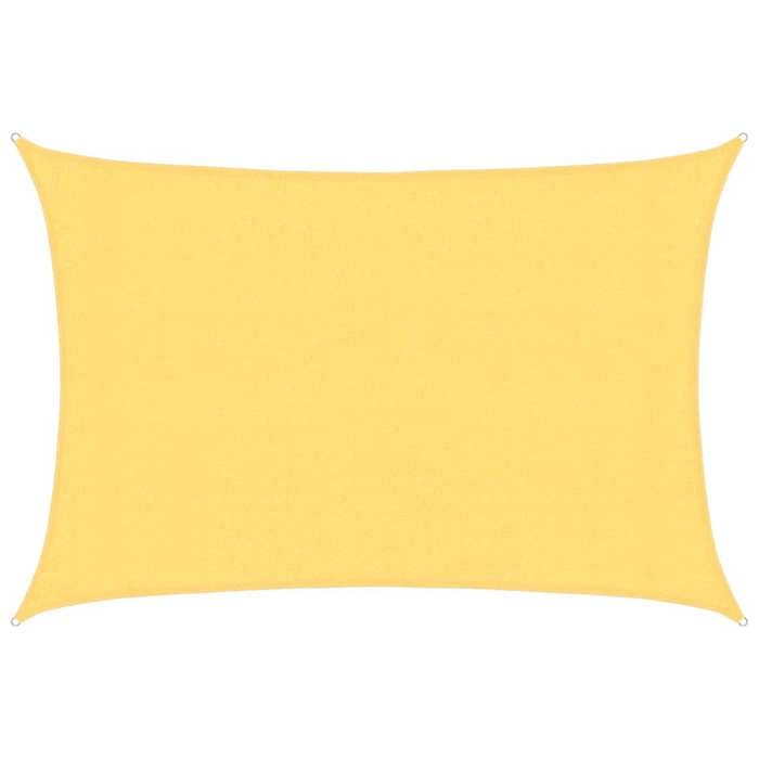 “Winter SaleTOP Accesoire ombre balcon Beige - Voile dombrage 160 g/m² Beige 3x4 m PEHD PRO22760